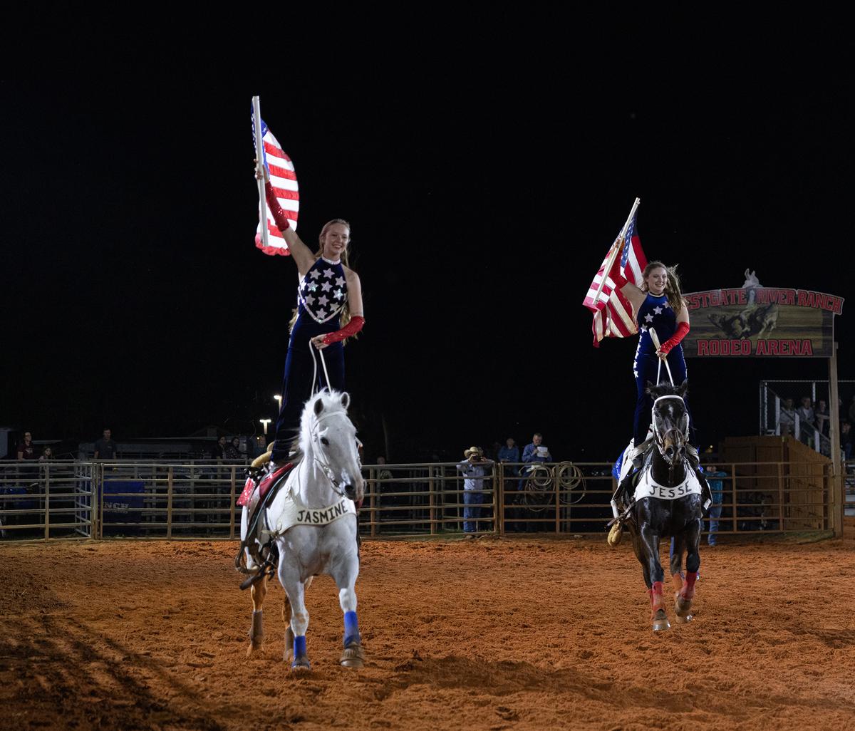 At Westgate, seating is available for 2,400 spectators to watch the longest-running Saturday night championship rodeo in the country. (Courtesy of Westgate River Ranch Resort & Rodeo)