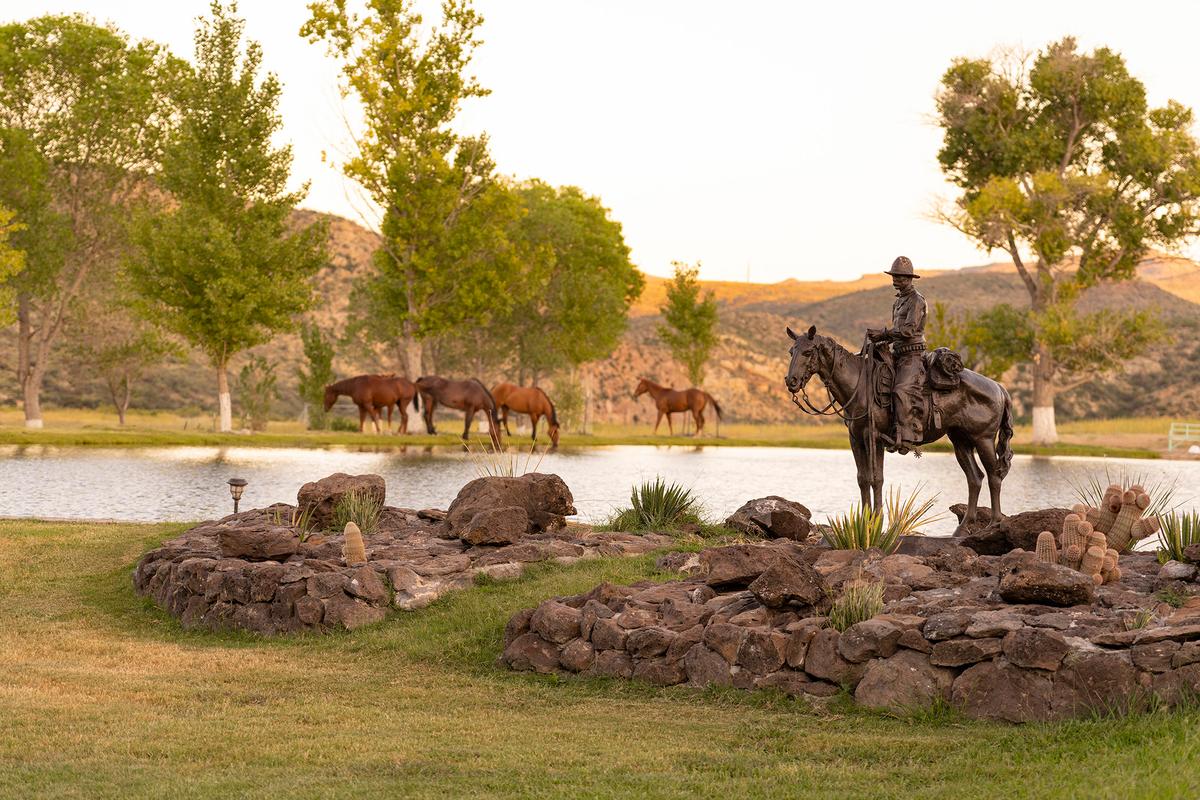 Cibolo Creek Ranch, one of the oldest ranches in Texas, pays tribute to the region's rich past. (Courtesy of Cibolo Creek Ranch)