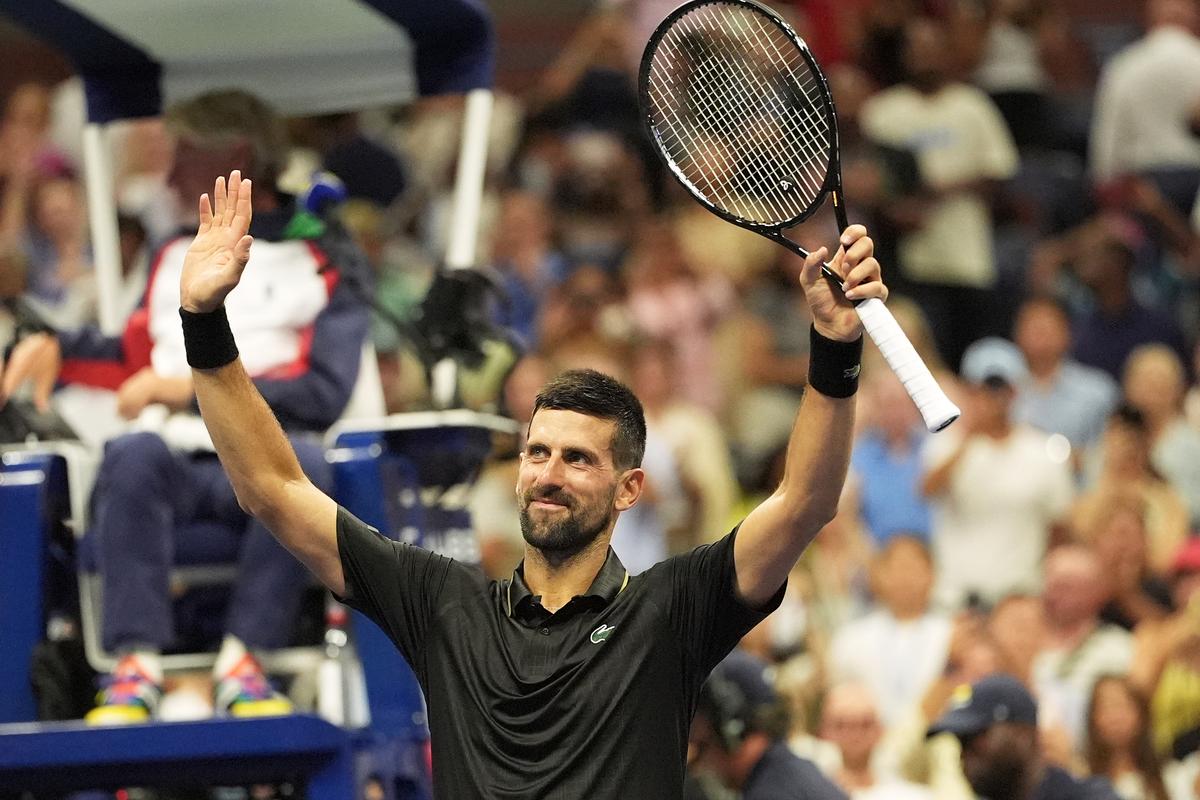 Djokovic Jokes That He’s Challenging Serena Williams to Come Back to Tennis