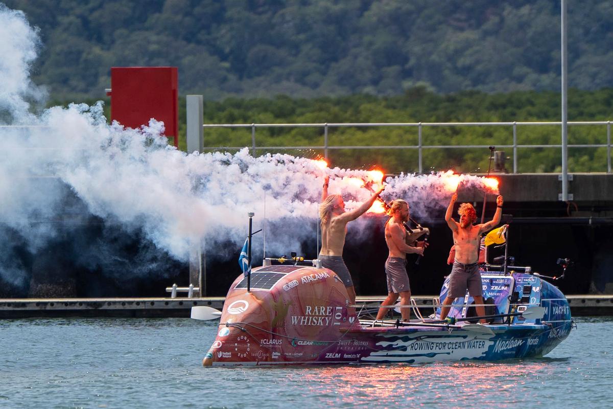 3 Scottish Brothers Set World Record for Fastest Pacific Row