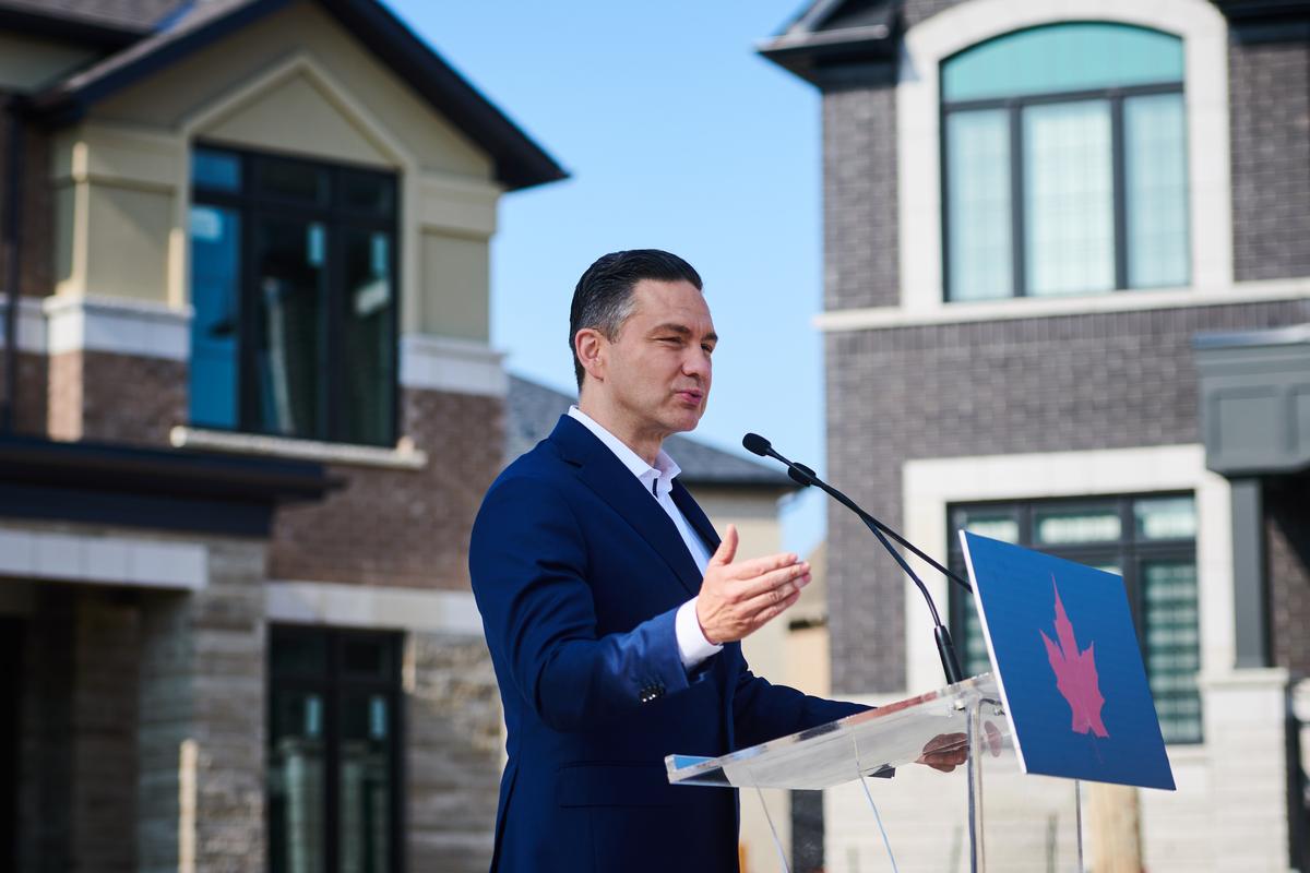 Poilievre Says Canada’s Housing Market Facing a ‘Triple Crisis’