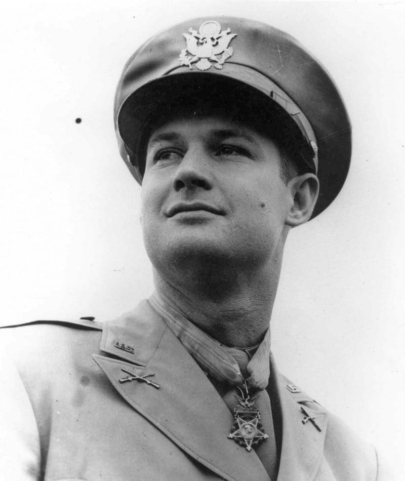 Detroit Lions end Maurice Britt was awarded a Congressional Medal of Honor during World War II. (Public Domain)