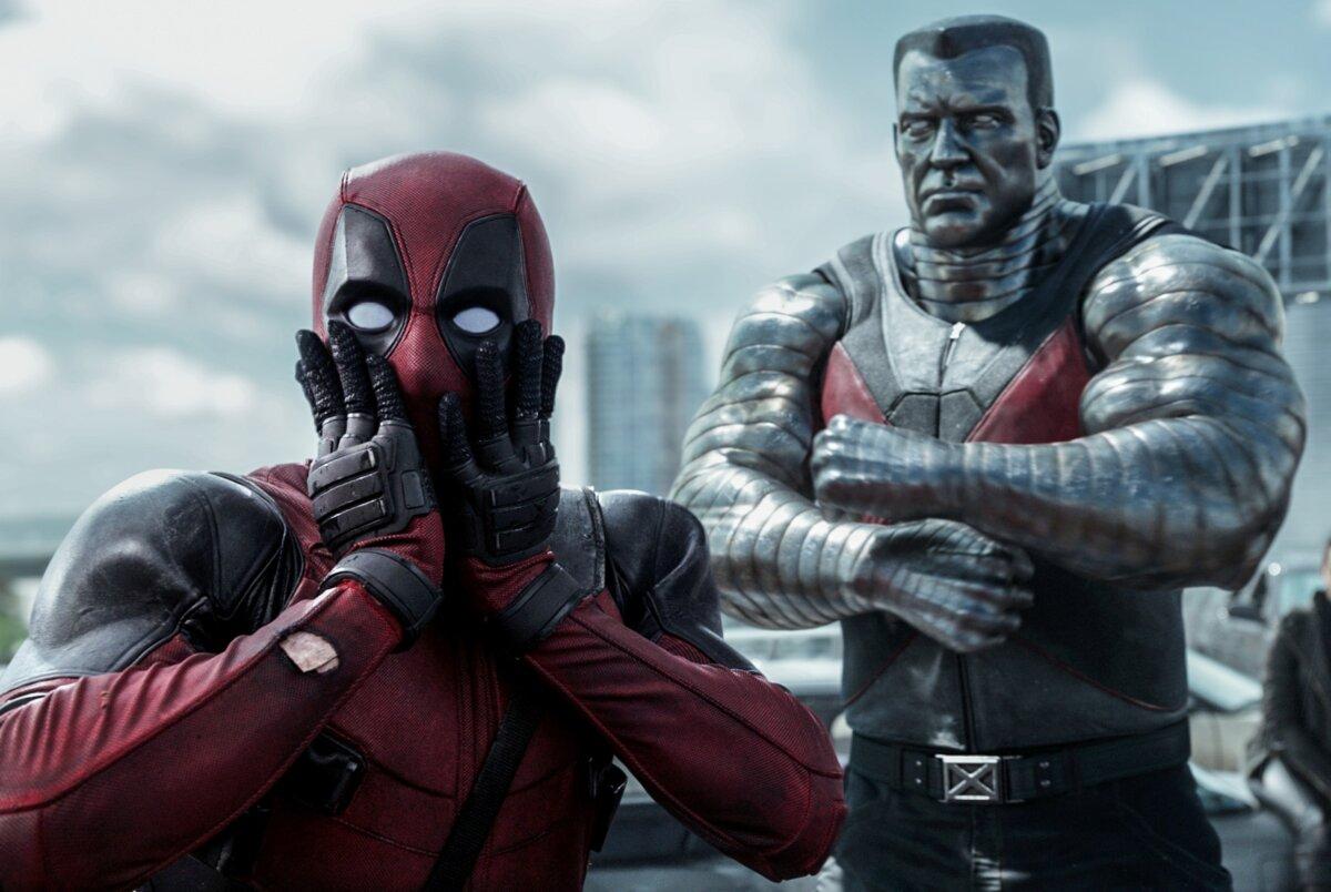 Deadpool (Ryan Reynolds, L) and Colossus (Stefan Kapicic), in "Deadpool." (20th Century Fox)