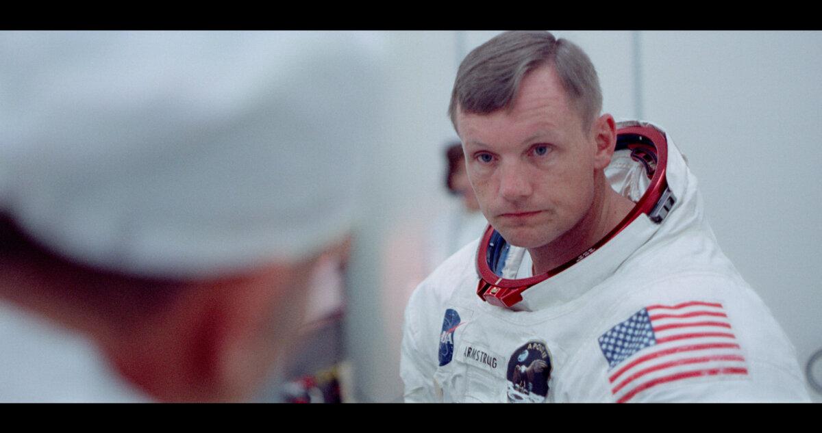Neil Armstrong in the documentary "Apollo 11." (Universal Pictures)