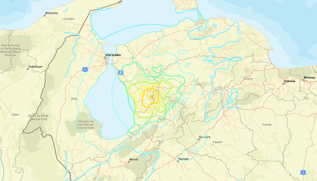 4 Earthquakes Strike Northwestern Venezuela, USGS Says