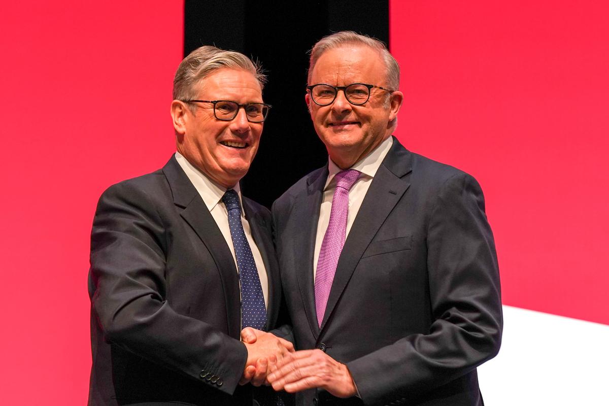 Albanese Rallies Struggling UK Labour, Says Democracy Needs Defending