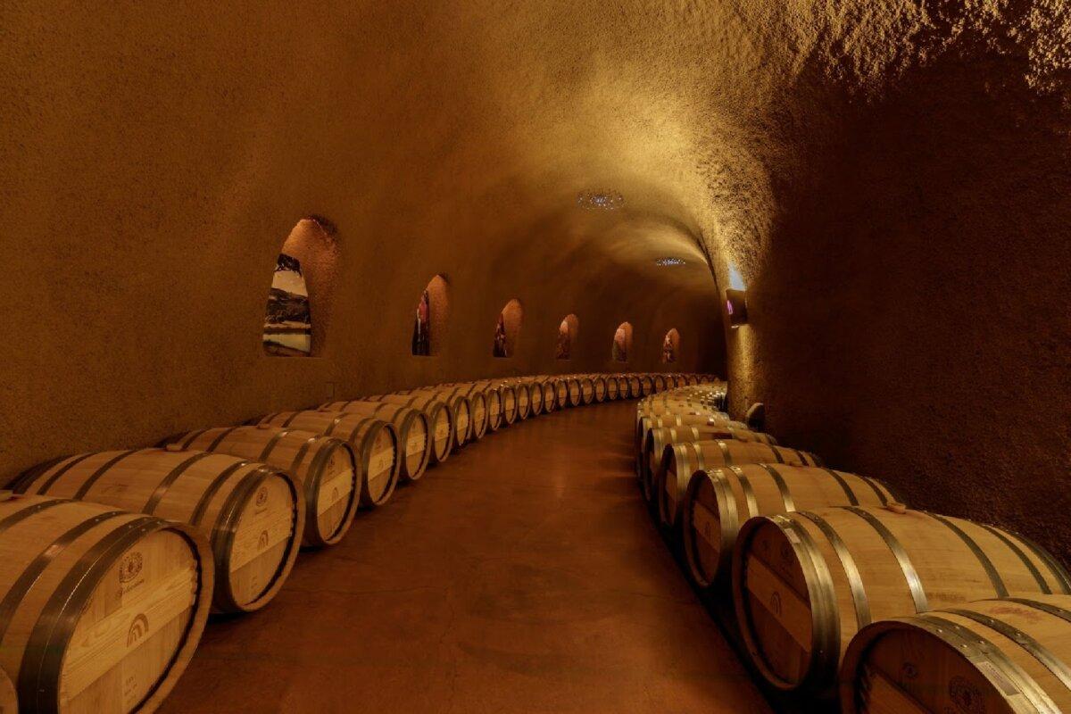 Caves at the Jarvis Winery in California's Napa Valley house their entire operation. (Yuval Helfman/Dreamstime)