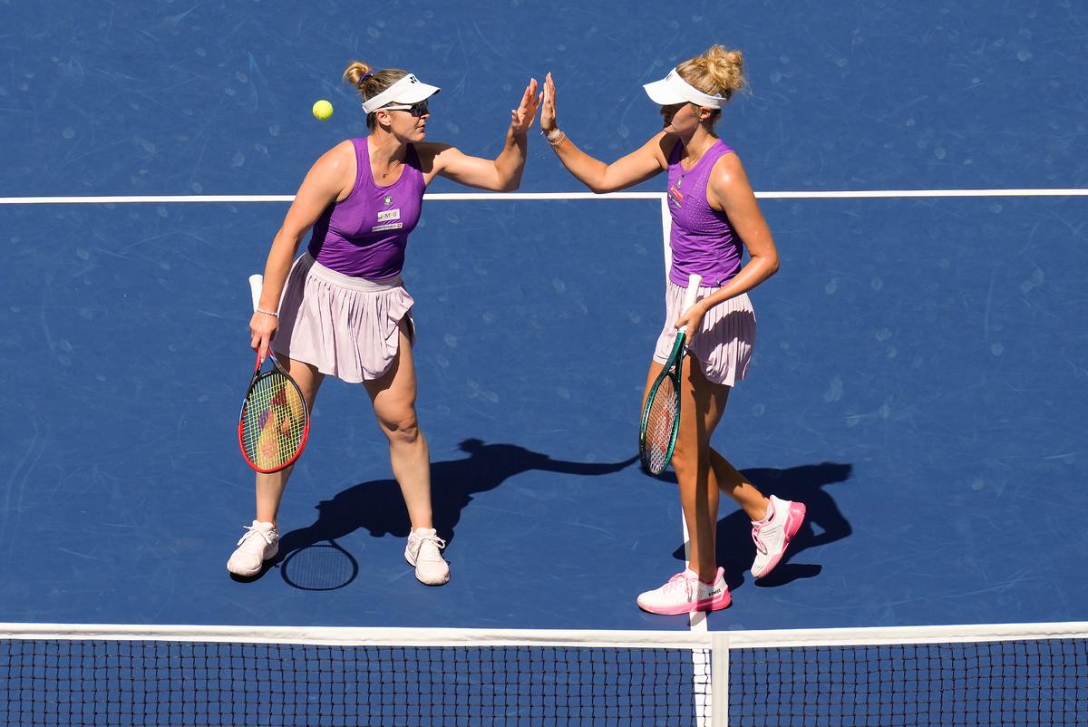 Dabrowski and Routliffe Win US Open Women’s Doubles Title, Ending Townsend’s Whirlwind Tournament