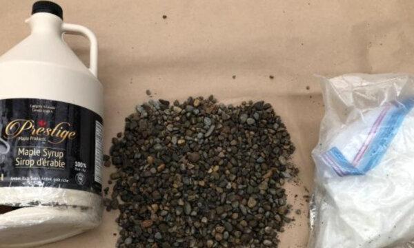 New Zealand Police's collaboration with New Zealand Customs Service and Canadian and Australian authorities led to the interception of 713 kilograms of methamphetamine hidden in jugs of maple syrup from Canada in January 2023. Sentencing for those found guilty in relation to the drug shipment were handed down on Oct. 2, 2025. (New Zealand Police)