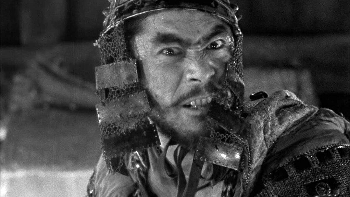 Kikuchiyo (Toshiro Mifune), in “Seven Samurai.” (Toho)