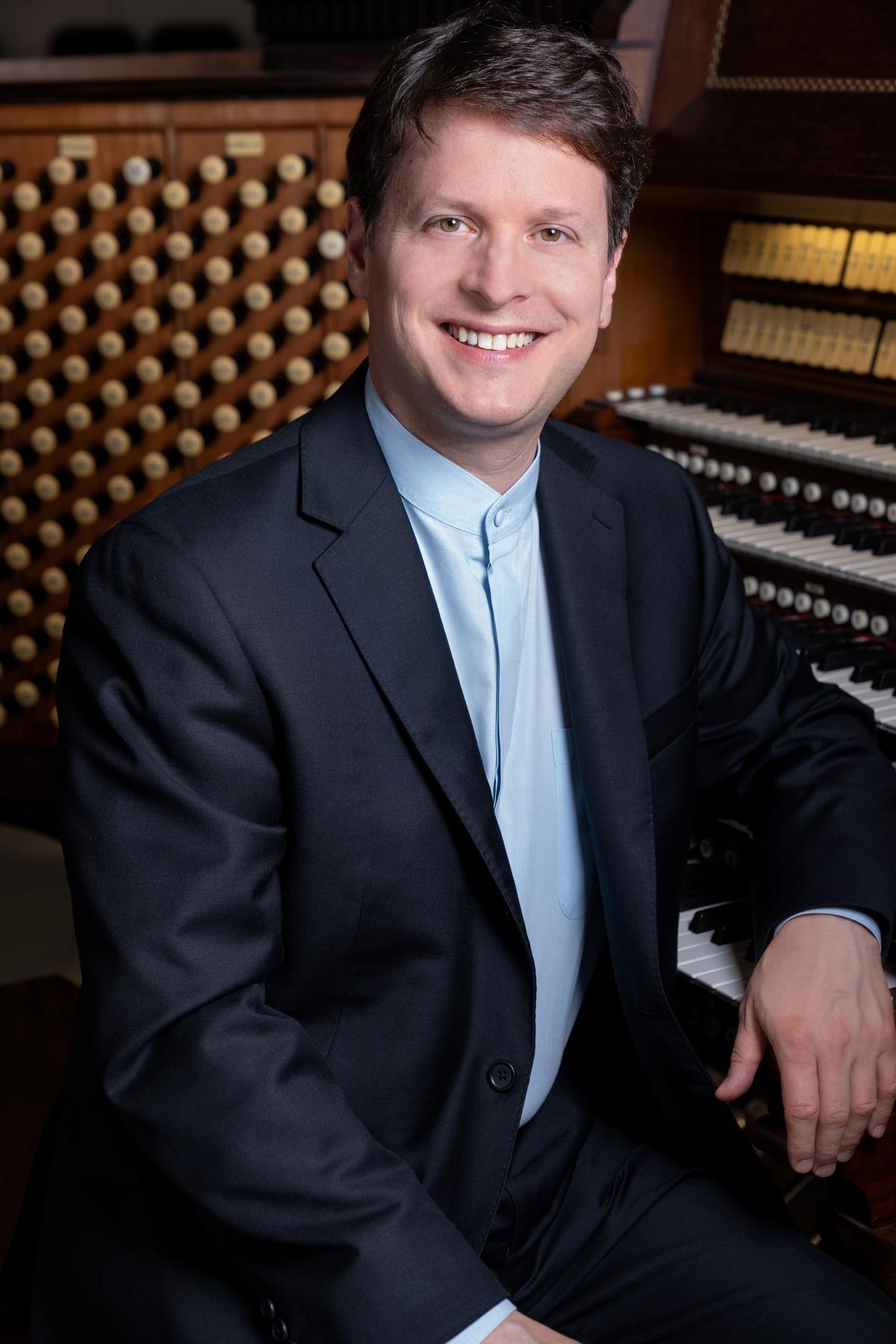 Grammy-award winning organist Paul Jacobs. (Priscilla C. Scott)