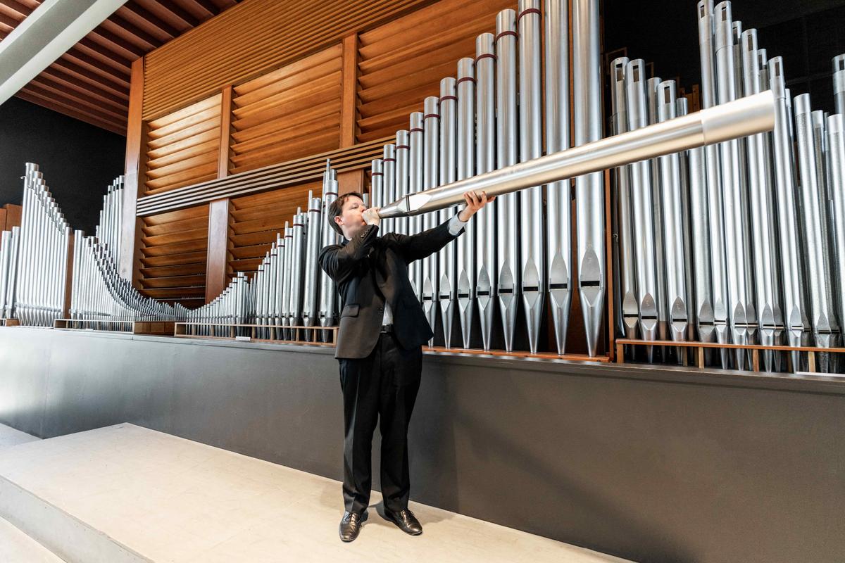 Paul Jacobs incorporates a playful spirit into his profession. (Priscilla C. Scott)