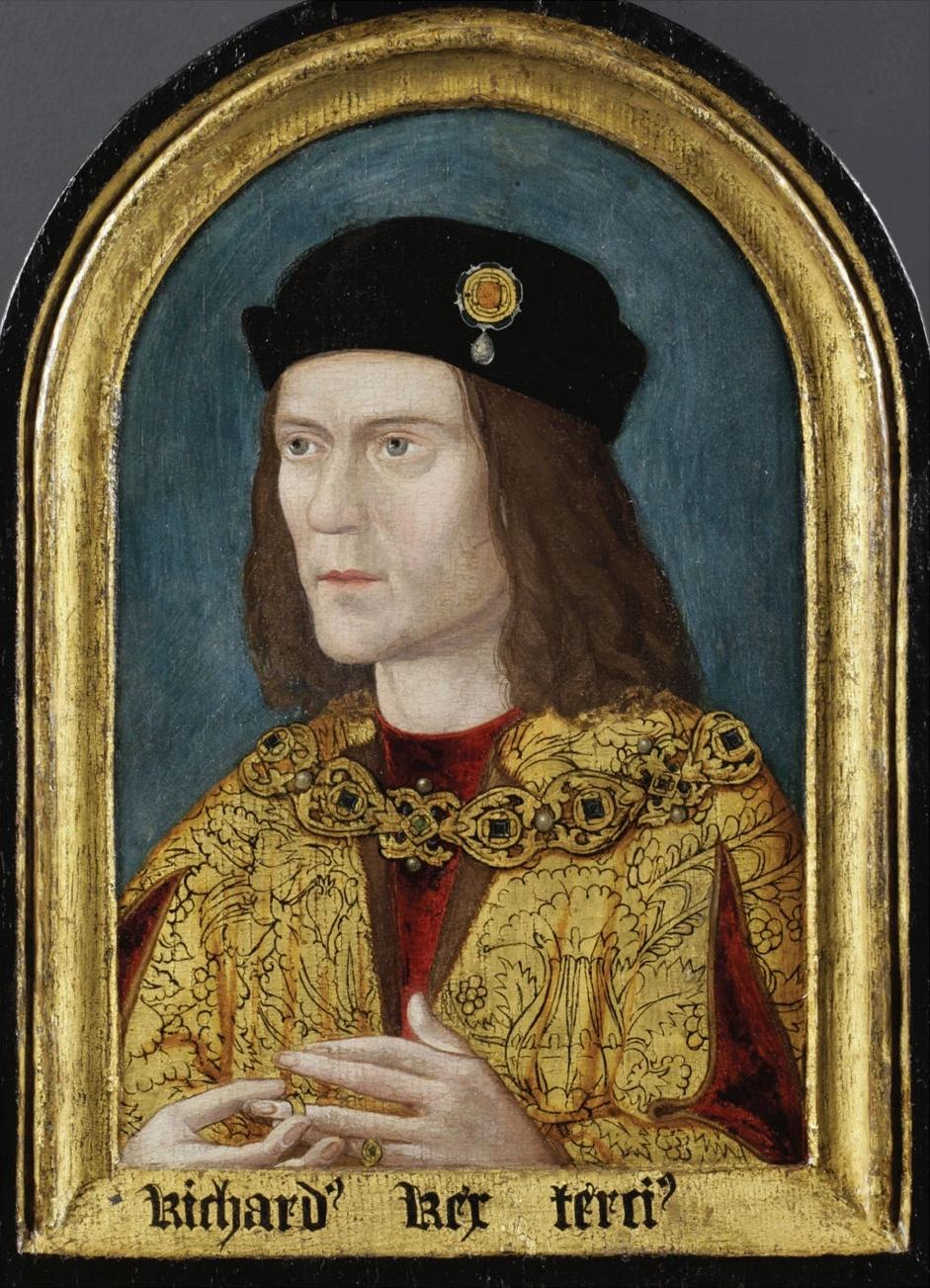 Portrait of Richard III of England circa 1520, painted by Barthel Bruyn the Elder. (Public Domain)