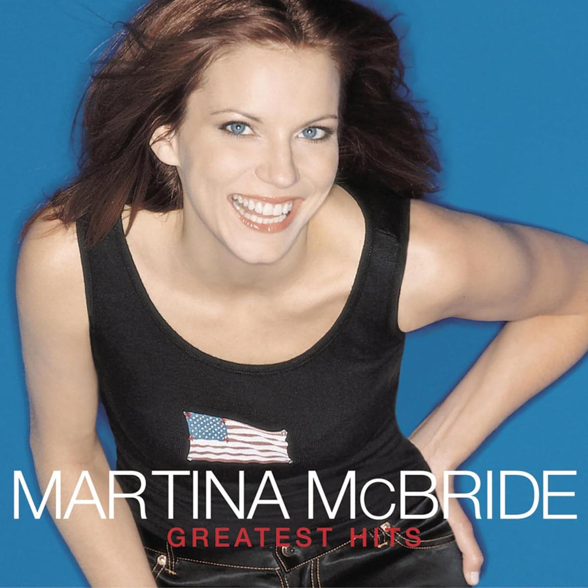 Cover of Martina McBride's 2001 "Greatest Hits" album, featuring "Blessed." (Legacy Recordings)