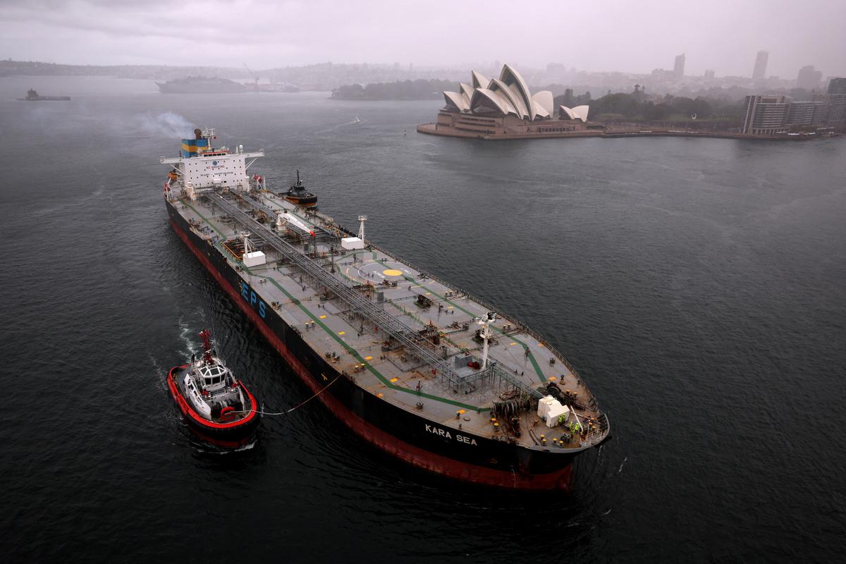 Australia’s Indian Fuel Imports Spark Concerns Over Russia Sanction Loopholes