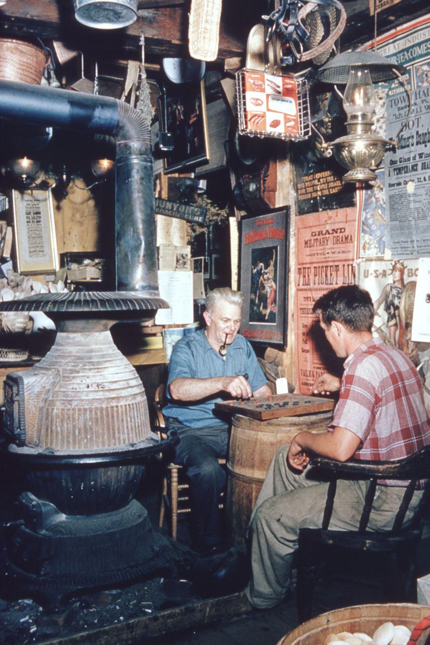 An old photo shows The Vermont Country Store in its early years. (Public domain)