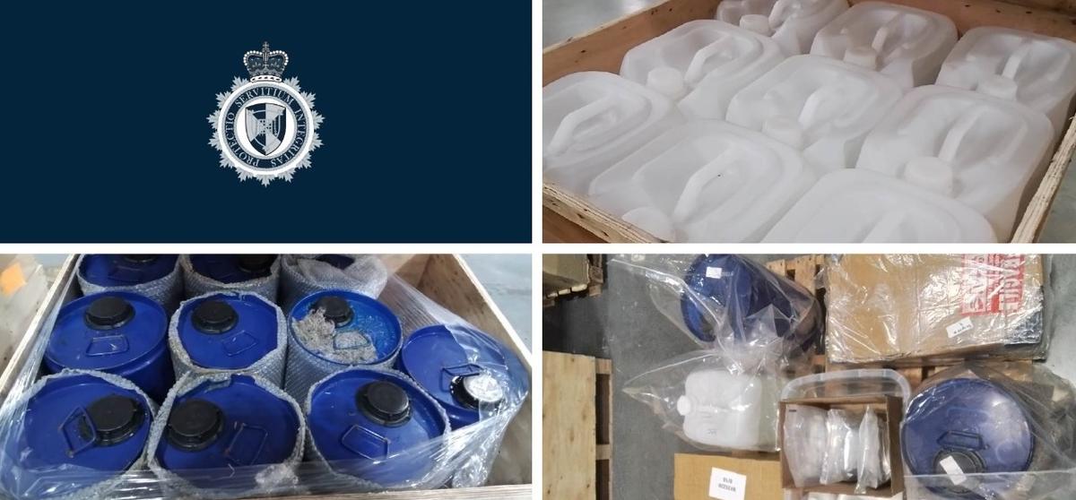Fentanyl Precursor Chemicals From China Seized at Canadian Border