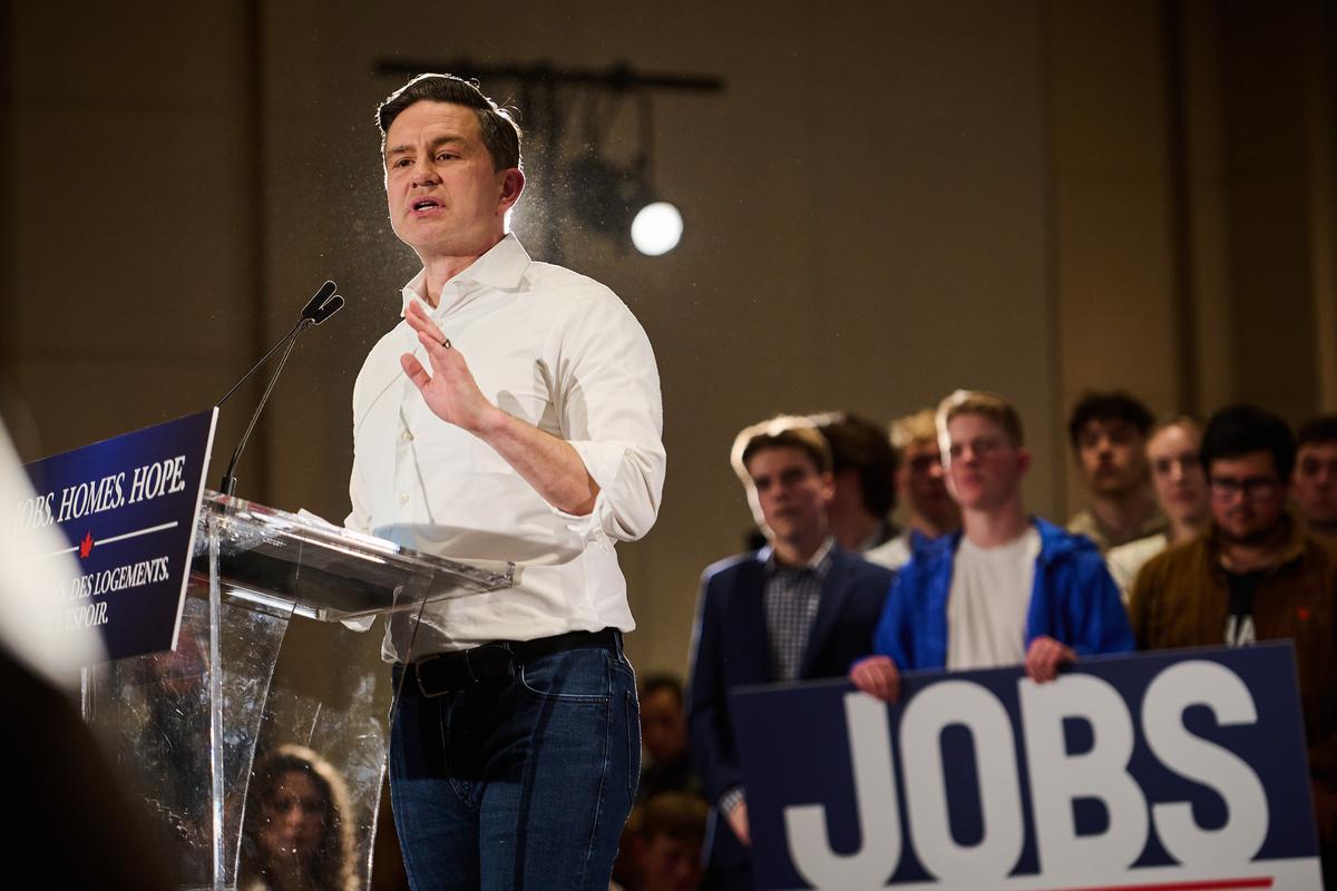 Poilievre Says Younger Canadians Have ‘Sacrificed’ More Than Previous Generations
