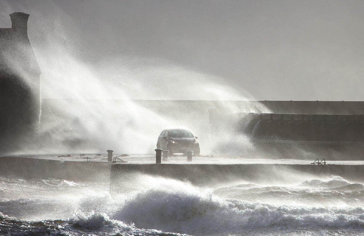 Storm Amy Weather Warnings Upgraded to Amber