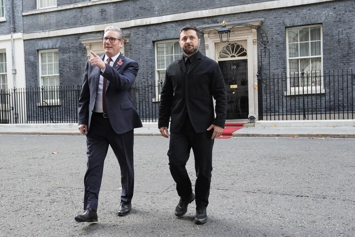 Zelenskyy Meets Starmer Ahead of Talks With Allies to Boost Ukraine’s Defences
