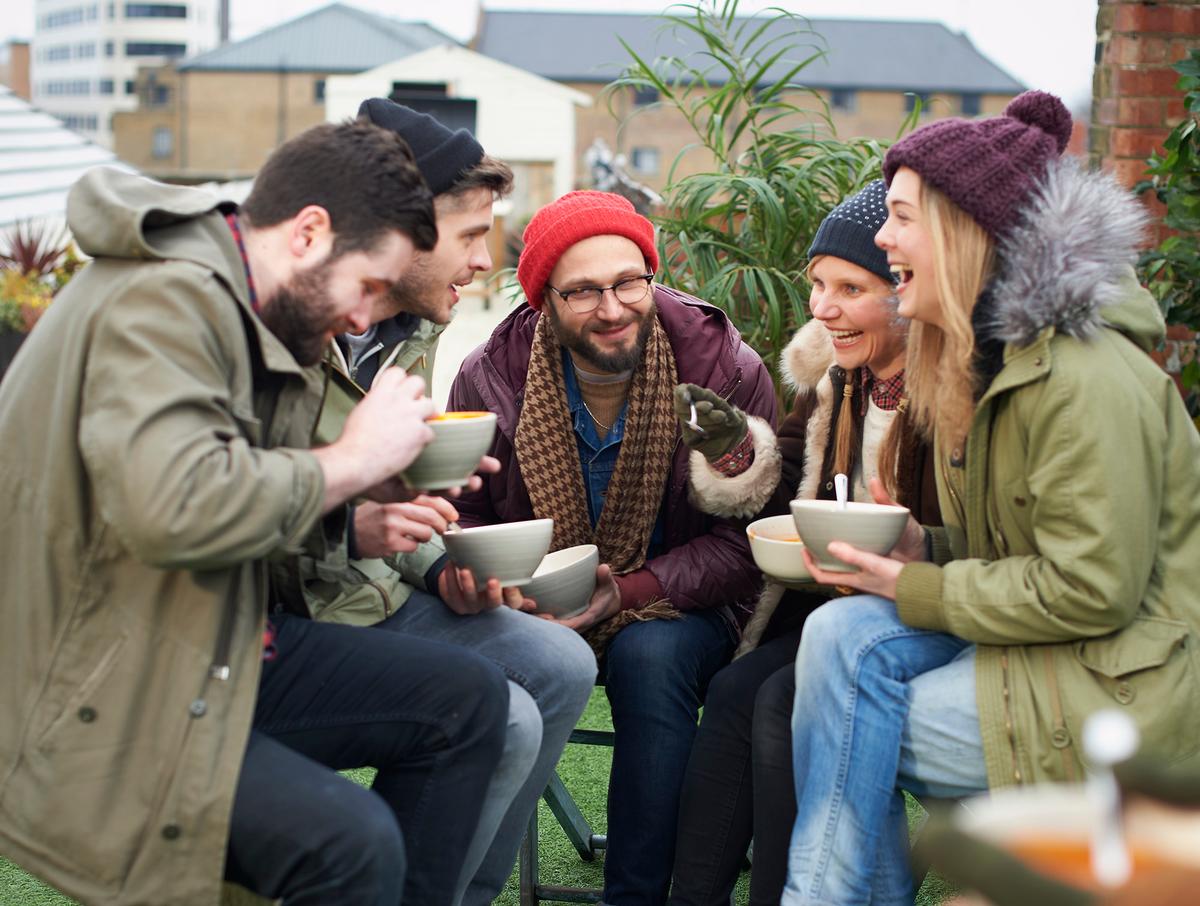 Any occasion can be an excuse to gather friends and loved ones together. (Mike Harrington/Getty Images)