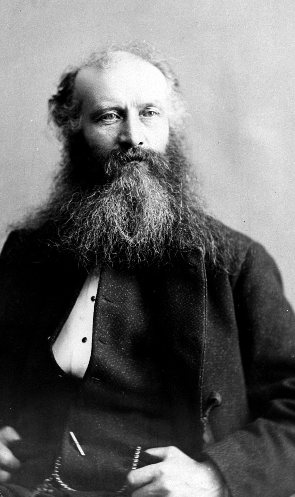 Sir Sandford Fleming in Ottawa in May 1874. (CP Photo)
