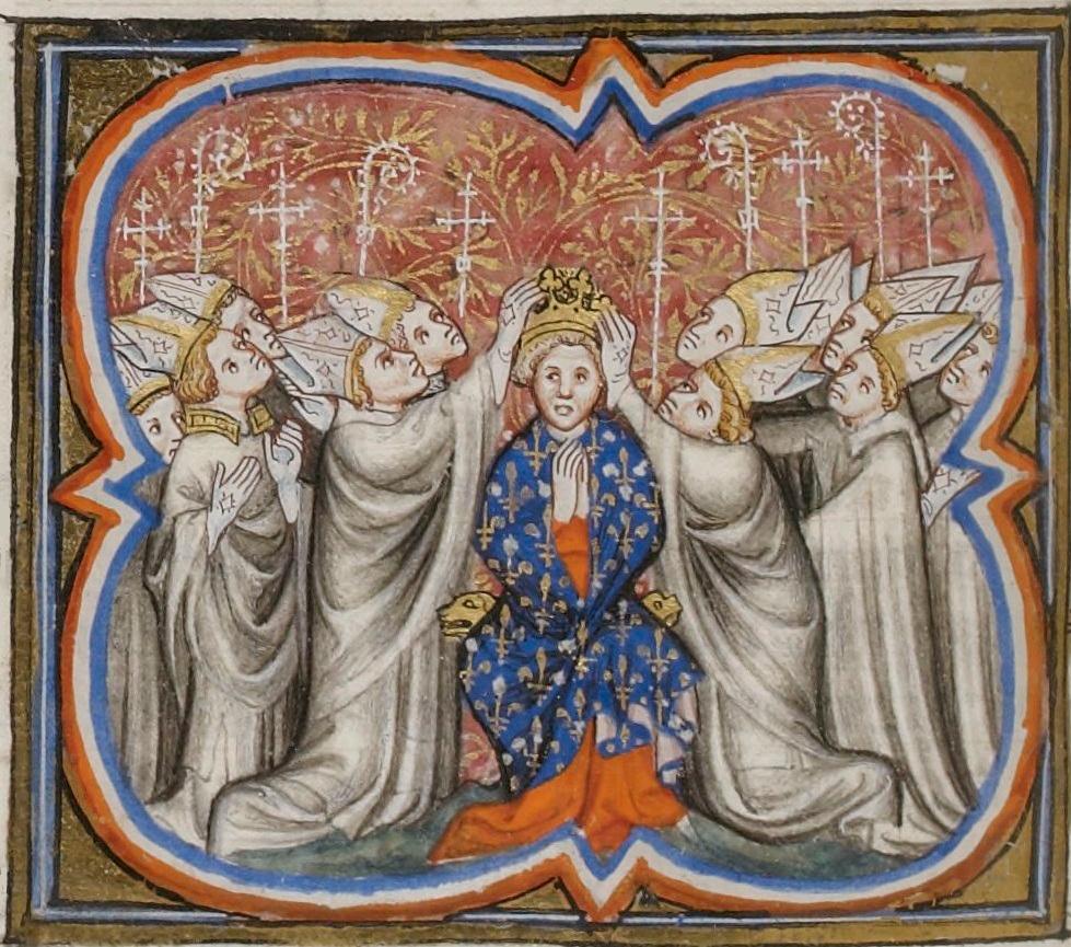 The coronation of Philip II Augustus. (Public Domain)