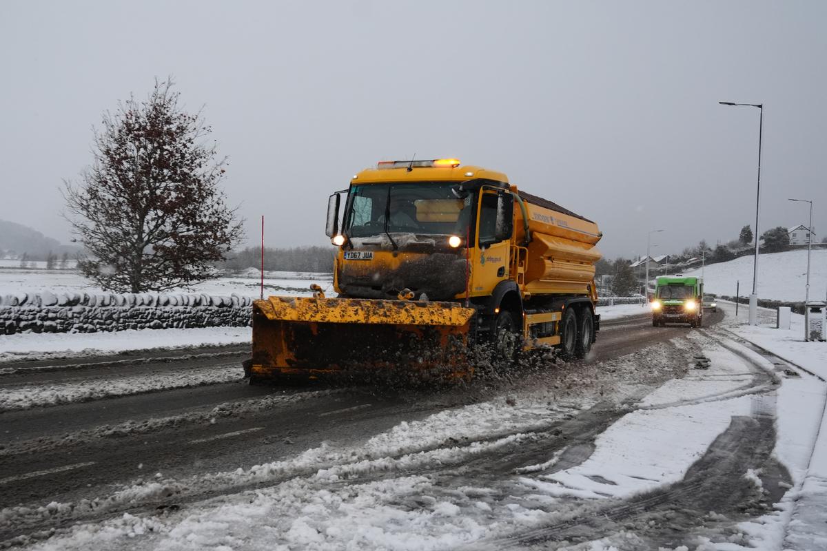 Snow Falls Across Parts of Scotland as Wintry Weather Grips Northern Half of UK