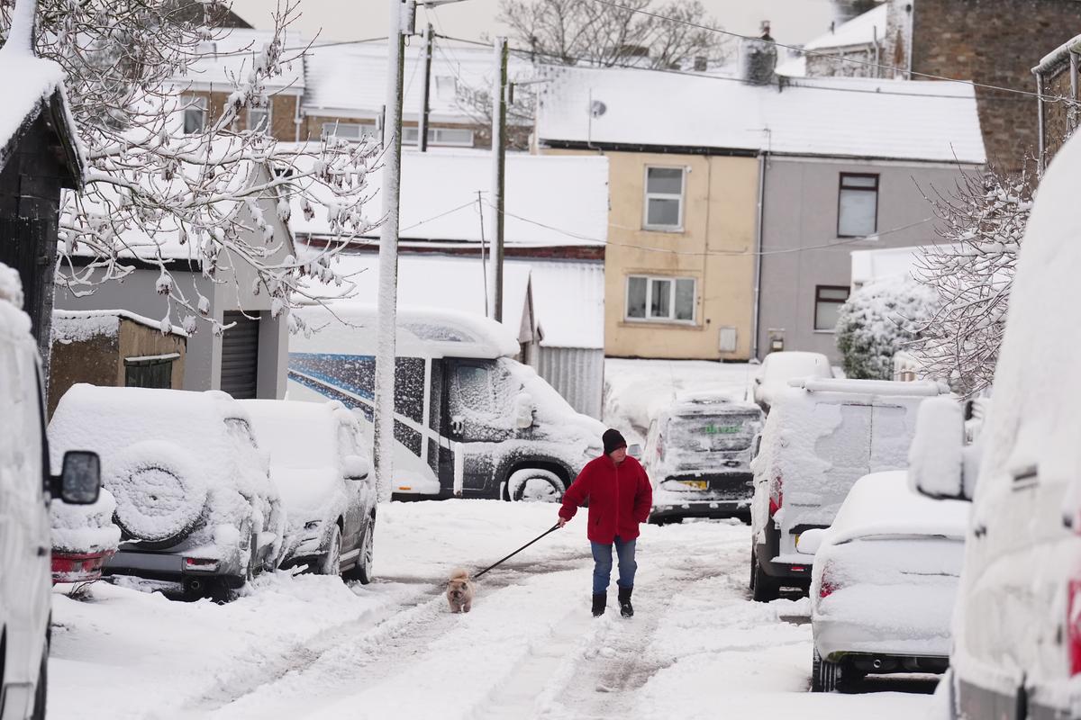Wintry Conditions to Continue Around the Coasts After 7Cm of Snow Recorded