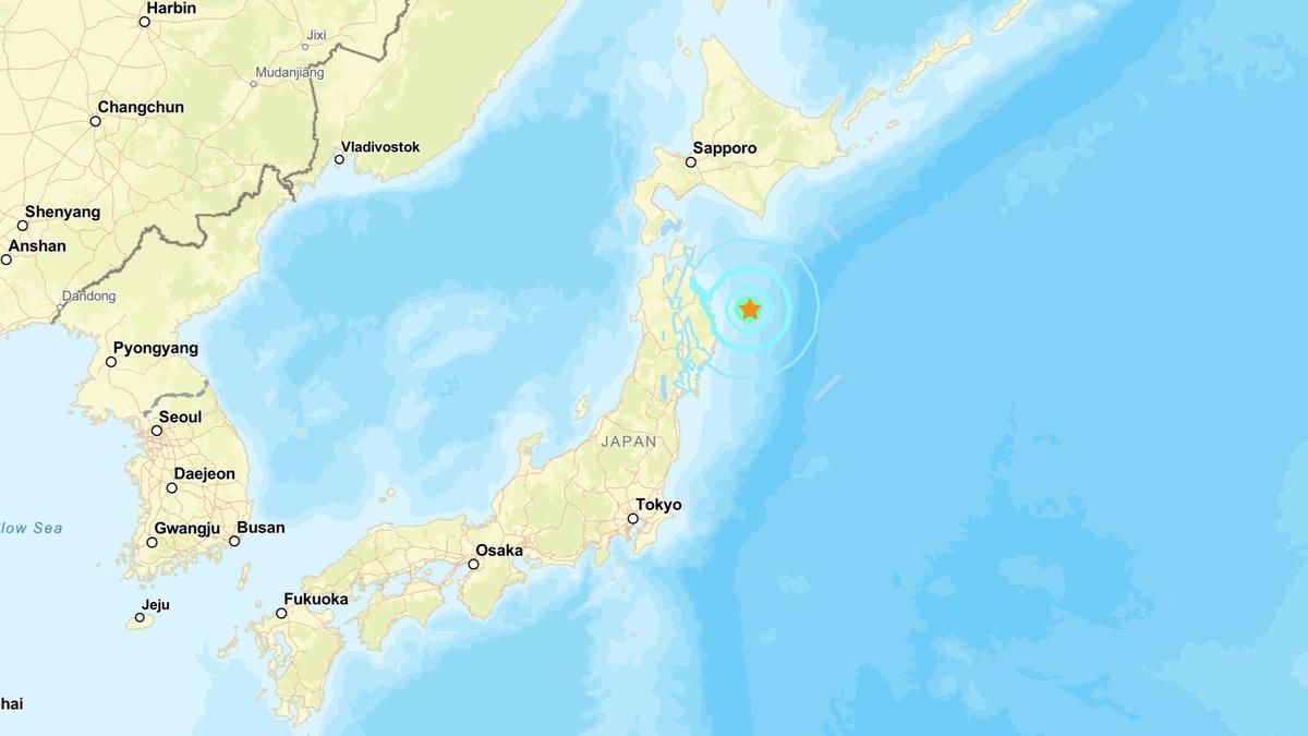 Magnitude 6 Earthquake Strikes Off Japan’s Noda Region