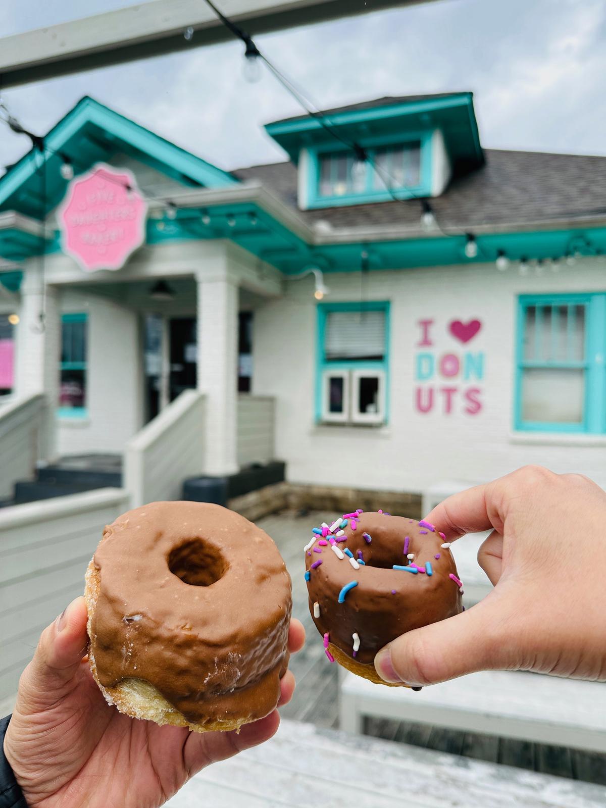 Doughnuts from Five Daughters Bakery in Nashville's 12th South neighborhood. (Erika Cristina Manno/Shutterstock)