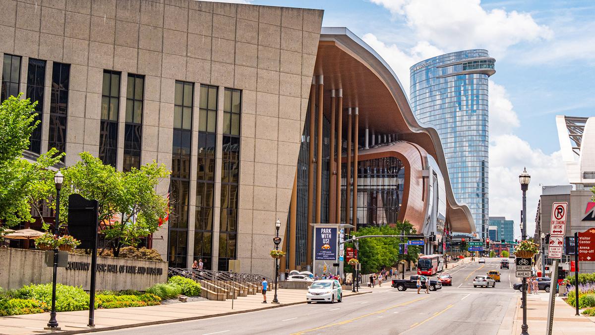 The Country Music Hall of Fame and Museum houses one of the largest collections of country artifacts in the world. (4kclips/Shutterstock)
