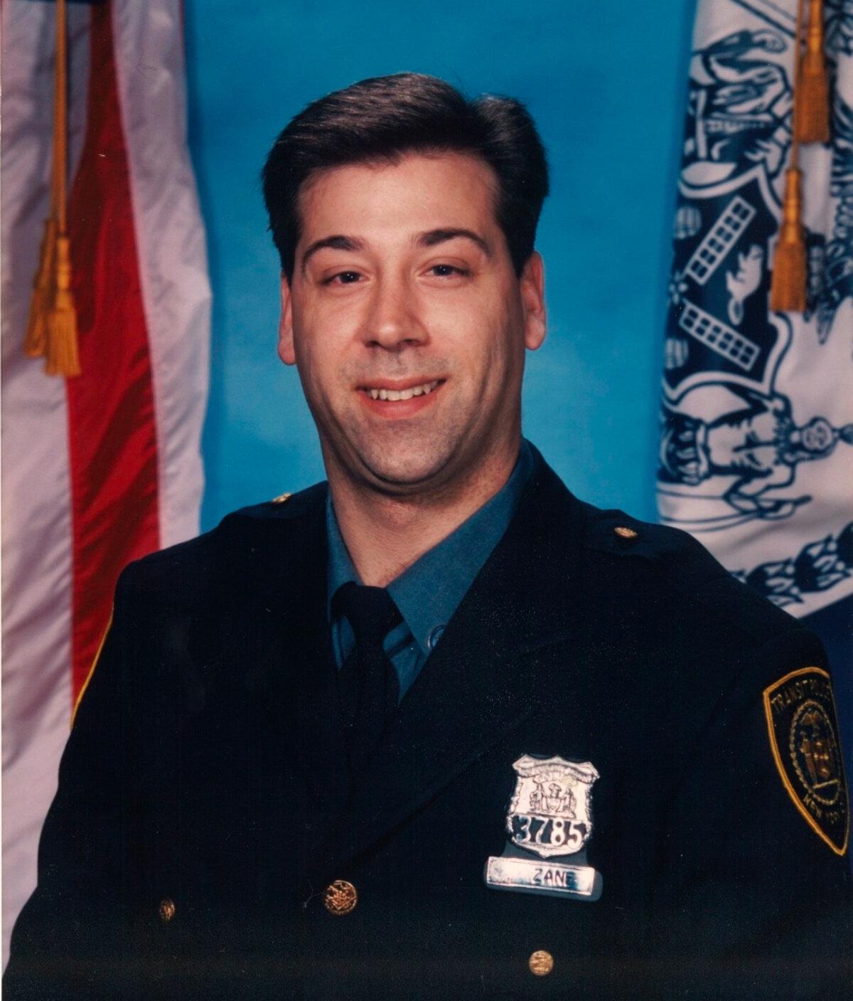 Robert Zane Jr. in his NYPD uniform. (Courtesy of First Responders Children's Foundation)