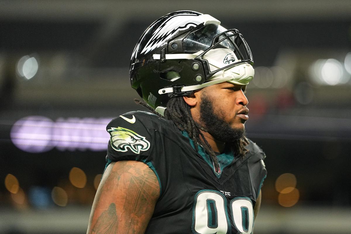 Shoulder Issue Will Sideline Eagles Star Defensive Tackle Jalen Carter