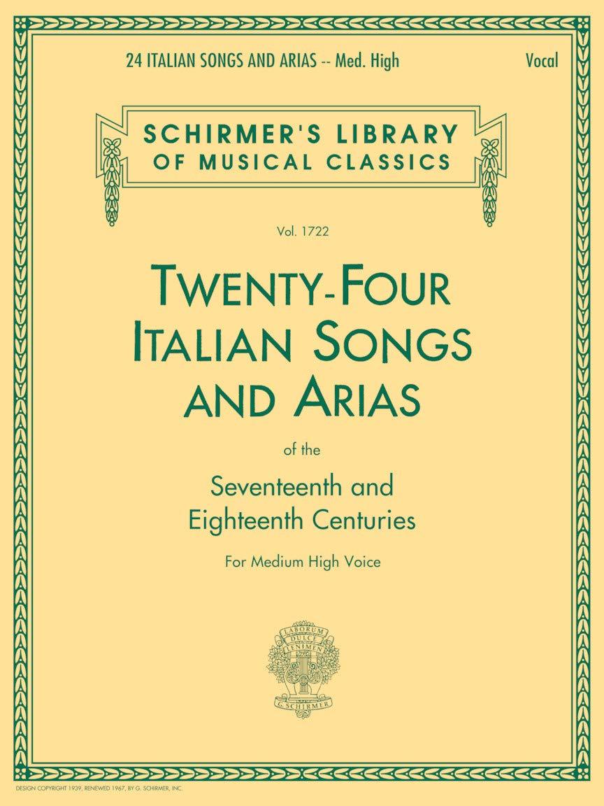 Schirmer Library of Musical Classics, Volume 1722. (G. Schirmer, Inc.)