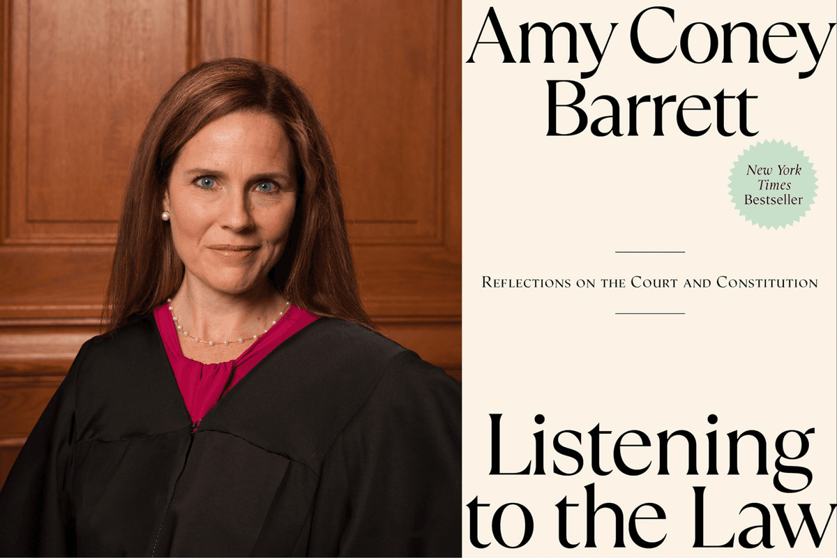 ‘Listening to the Law’: Amy Coney Barrett Reflects on the Supreme Court