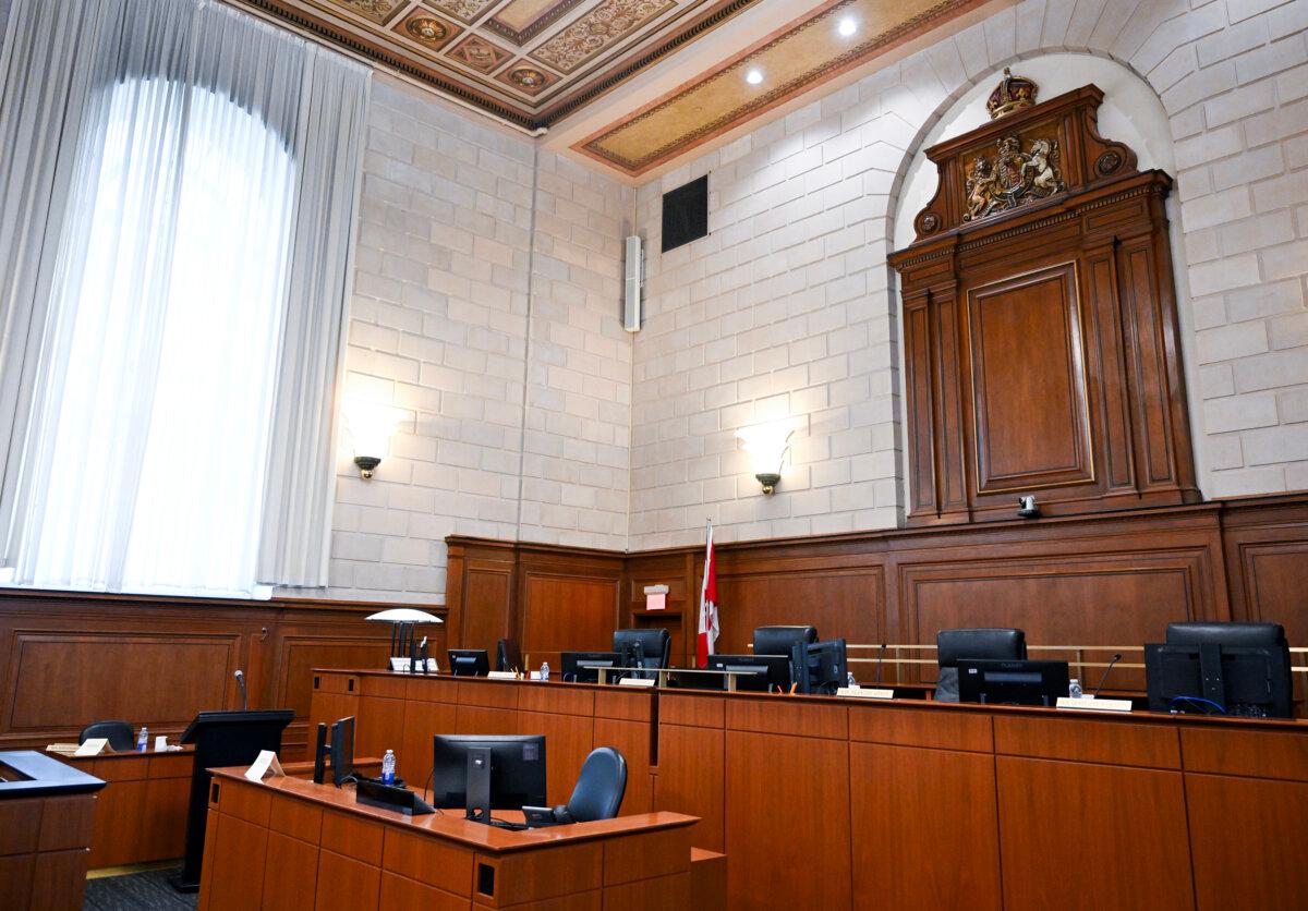 A Quebec Court of Appeal courtroom in Montreal in a file photo. (The Canadian Press/Graham Hughes)