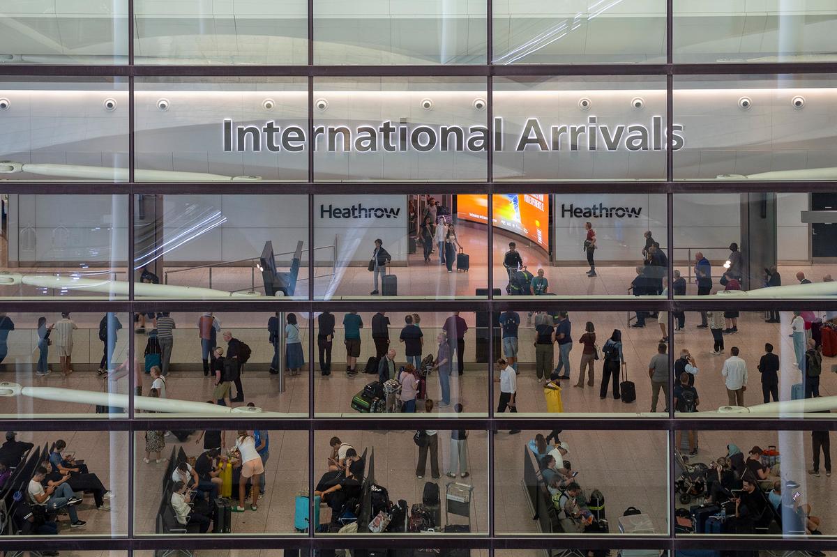 Heathrow Airport is the busiest airport in the UK and one of the world’s major international aviation hubs. It officially opened for commercial air travel in 1946 after being used by the Royal Air Force in World War II. (John Lamb/Getty Images)