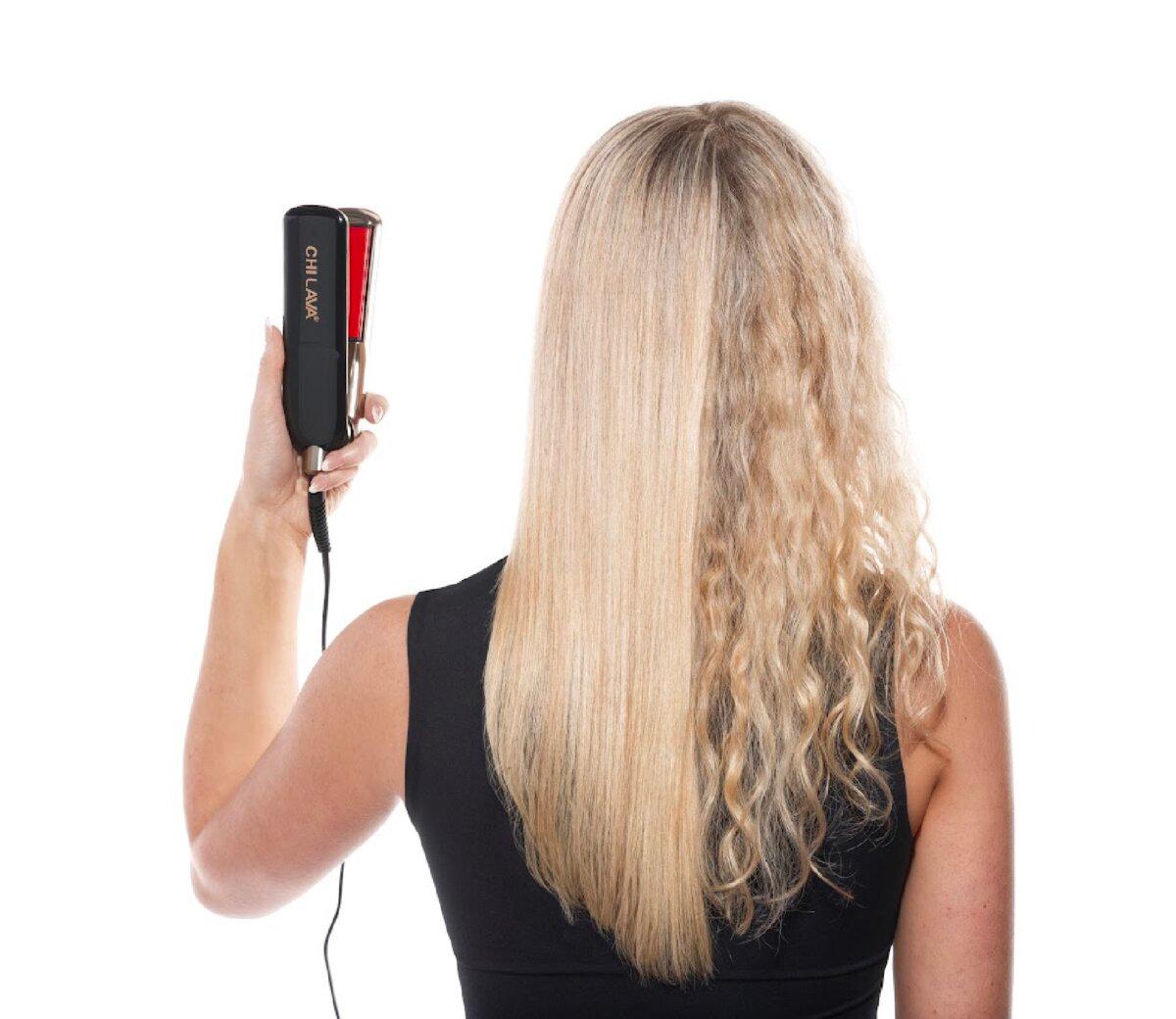 Chi's Lava Ministyler straightening iron with dual-voltage feature makes an ideal stocking stuffer for international travelers. (Photo courtesy of Chi)