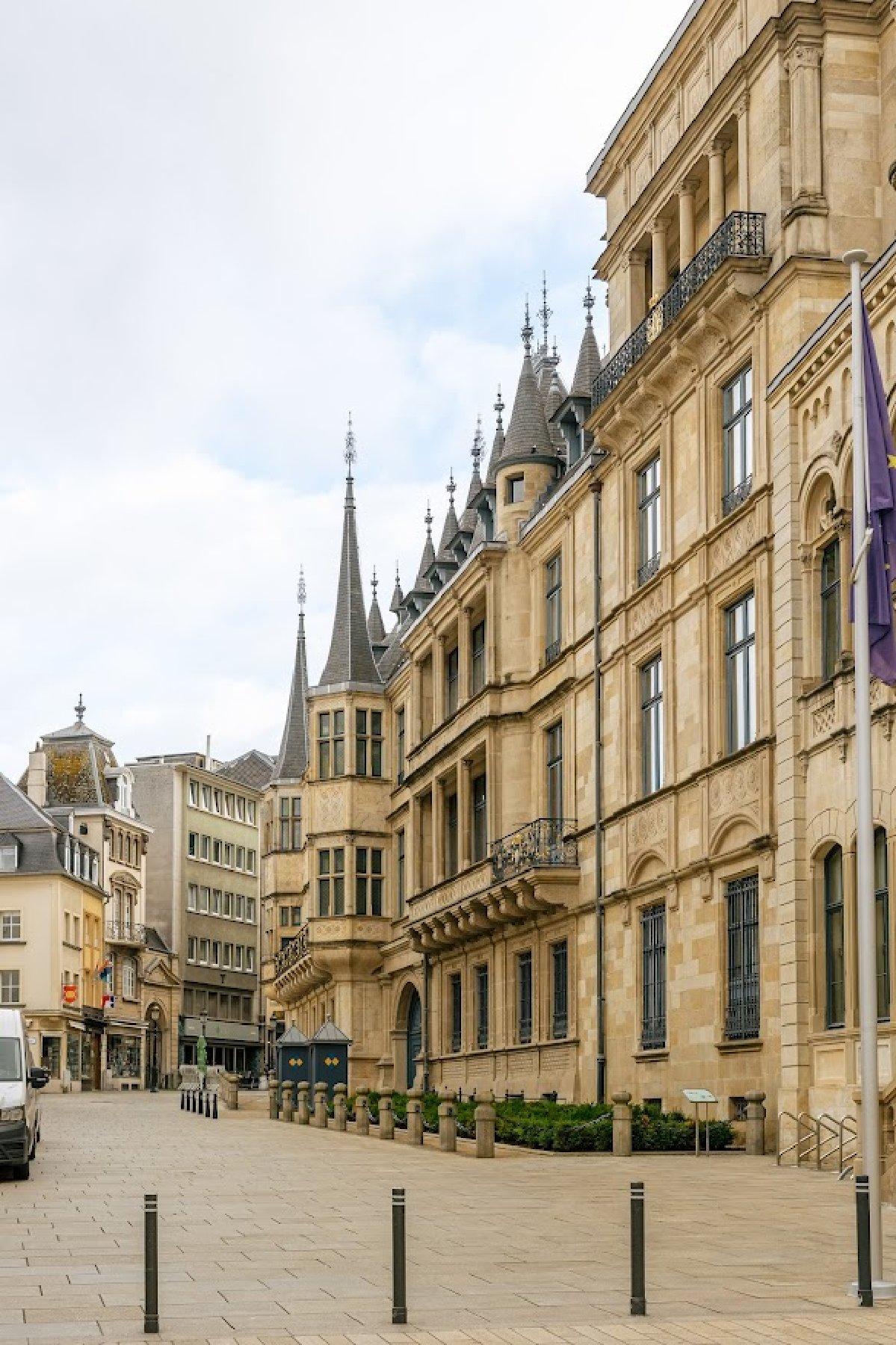 The Grand Ducal Palace—the official residence of the Grand Duke—is one of many must-see historic sites in Luxembourg City. (Photo courtesy of Luxembourg City Tourist Office)