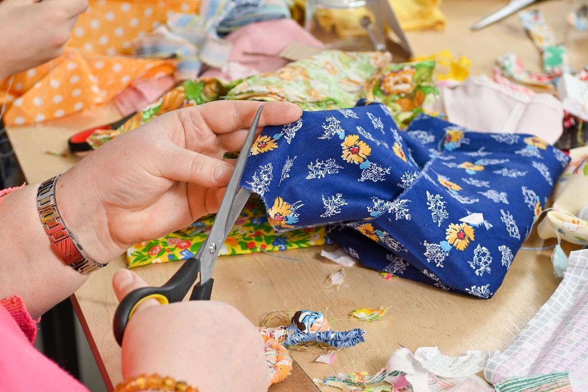 Drowning in Scraps of Fabric