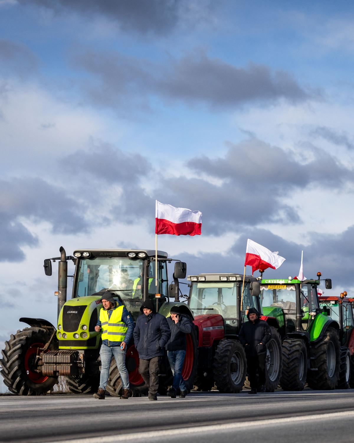 Day in Photos: Farmers’ Protest in Poland, Preparing New Year’s Fireworks, and Newborn Elephant Calf