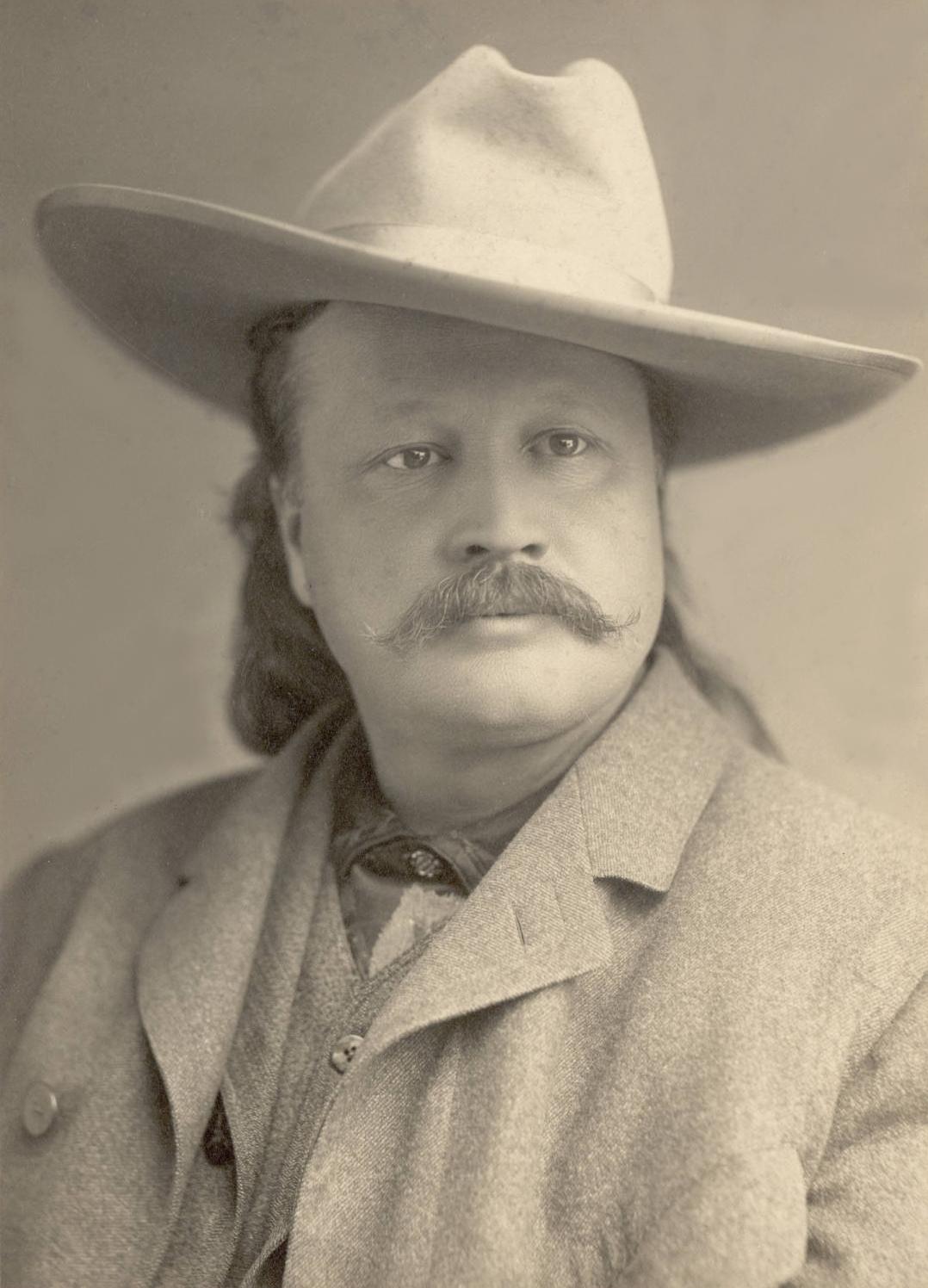 A portrait of Pawnee Bill (Gordon W. Lillie), 1890. Denver Library Digital Collections. (Public Domain)