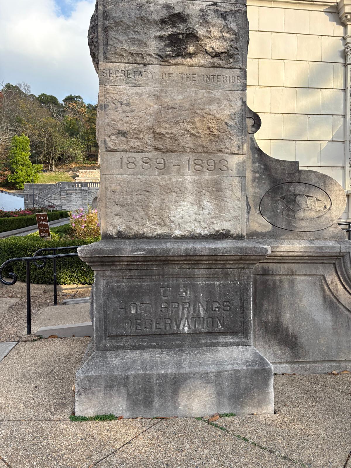 This area of Arkansas was called Hot Springs Reservation from 1832 to 1921, when it was renamed Hot Springs National Park. (Deena Bouknight)