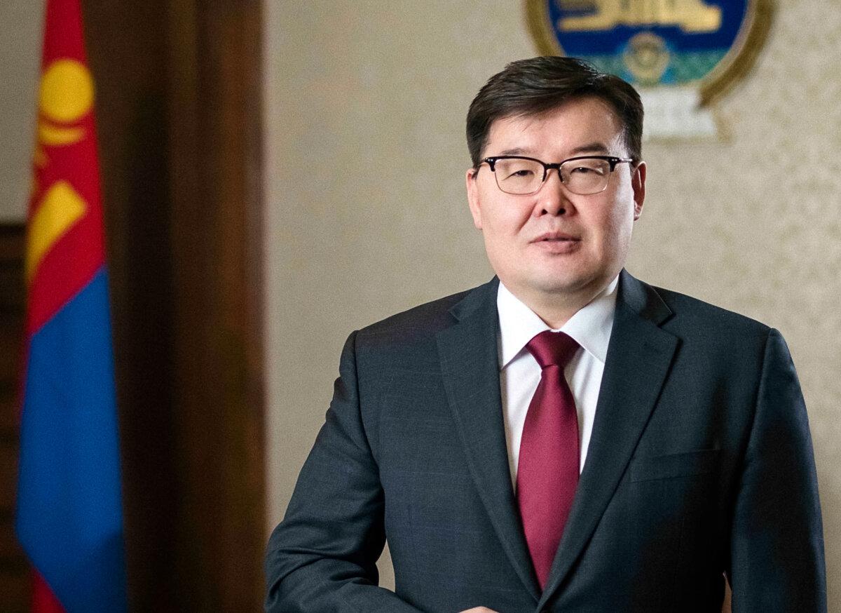 Mongolia's Prime Minister Gombojavyn Zandanshatar. (Erdenesana/CC BY-SA 4.0 via Wikimedia Commons)