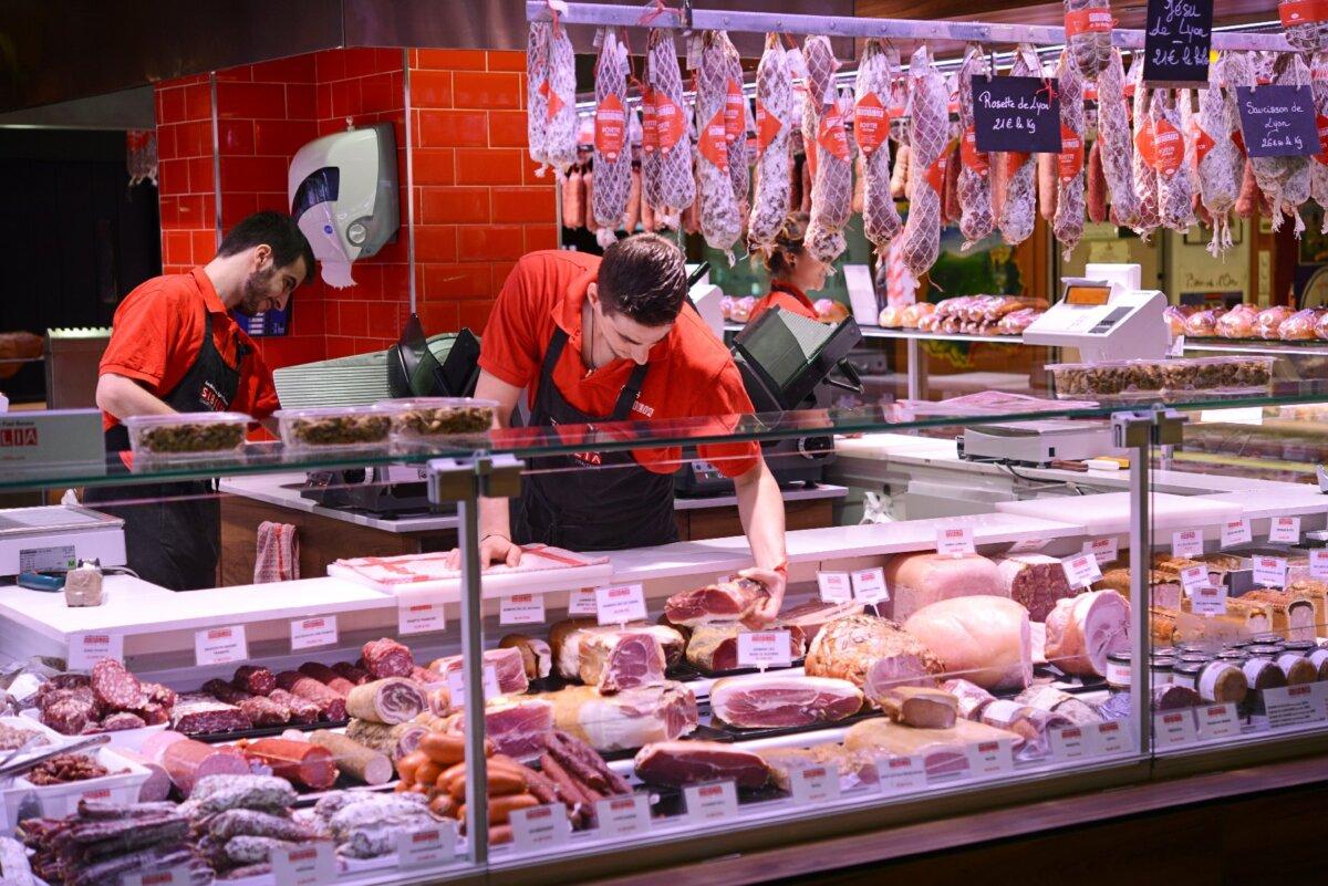 Les Halles de Lyon Paul Bocuse is a treasure trove of a food market in Lyon, France. (Nicolas Villion)