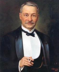 Painting of Sir Frederick Haultain in 1916. (Public Domain)