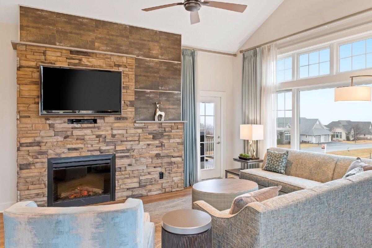 Regal Vista Condominiums at Virginia's Massanutten Resort offer cozy accommodations for skiers. (Photo courtesy of Massanutten Resort)