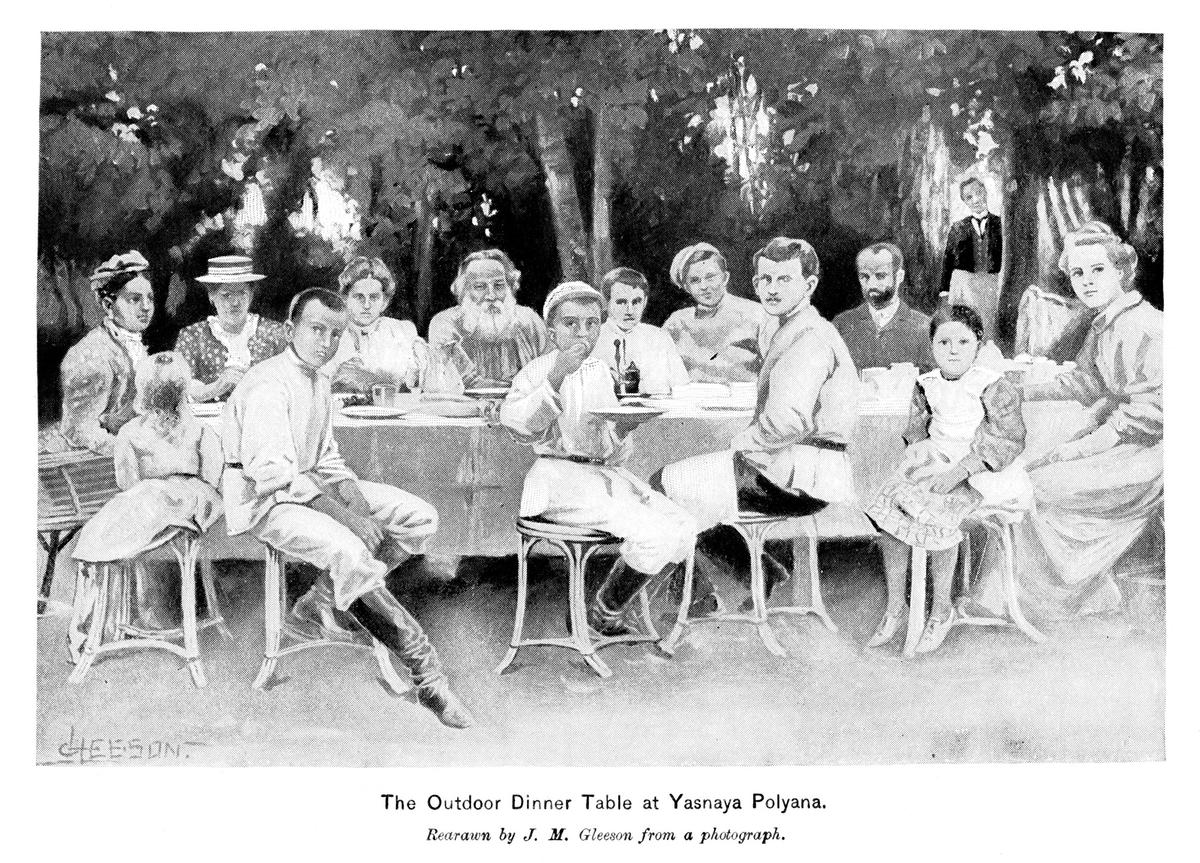 Leo Tolstoy and his family. He and his wife, Sophia, had 13 children, eight of whom lived to adulthood. (Christine_Kohler/Getty Images)