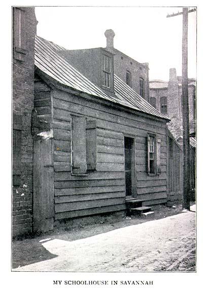 Susie King Taylor's Savannah, Ga. schoolhouse. (Public Domain)
